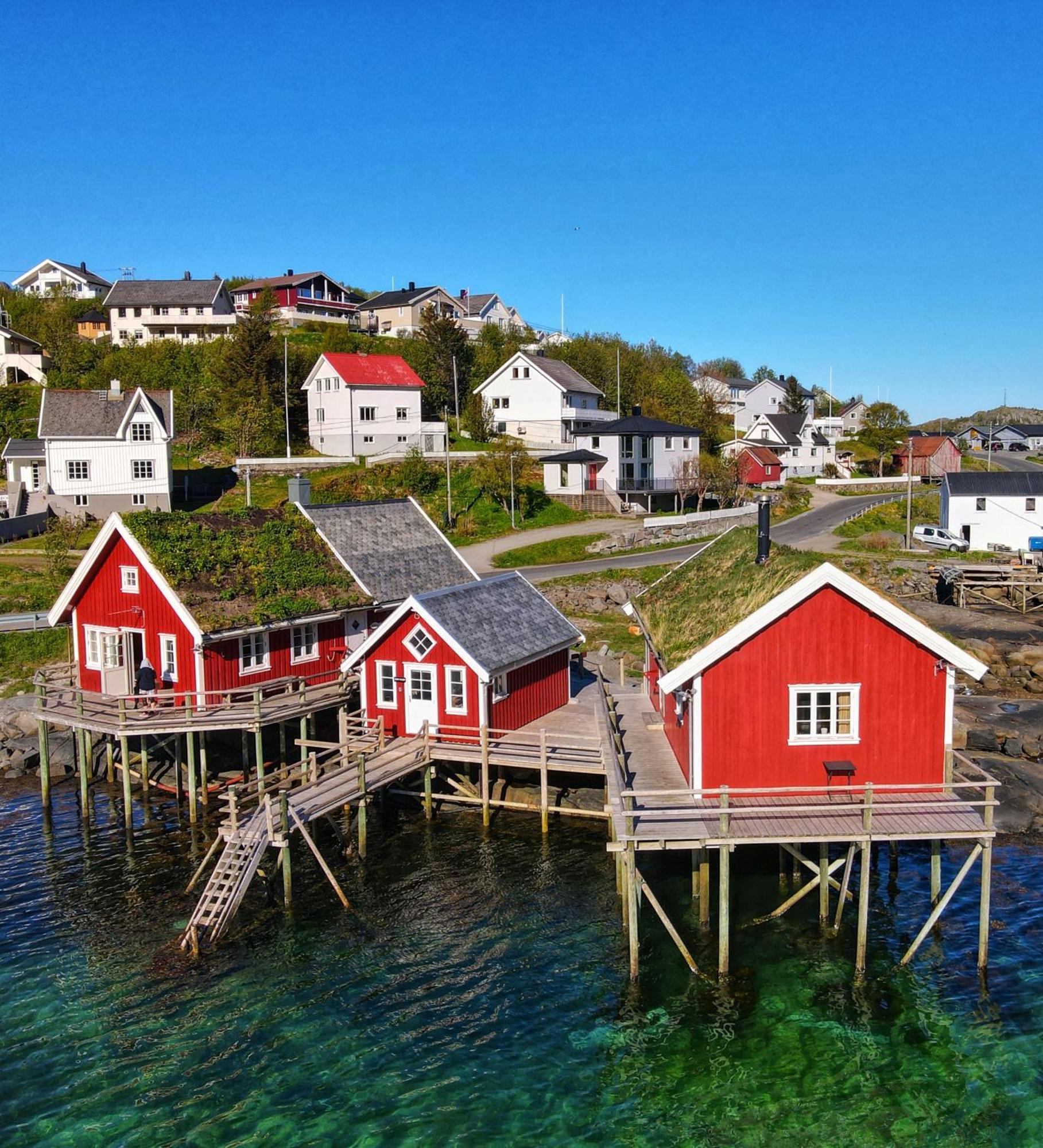 Valen Cabins In Reine Exterior photo